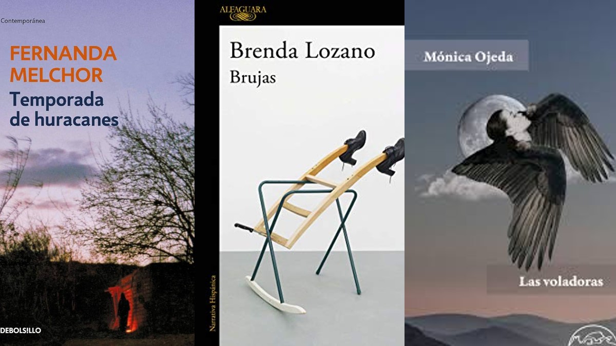 Three books about witches written by Latin Americans