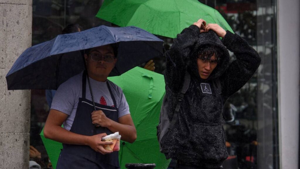 CDMX espera lluvias fuertes