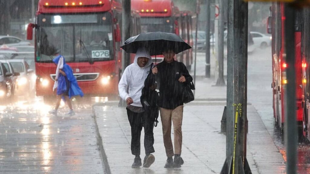 CDMX espera lluvias muy fuertes este 28 de agosto