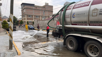 biotecnología en zona afectada por lluvias en Chalco