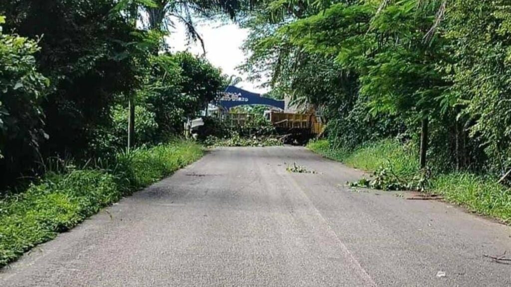 Bloqueos en Chiapas