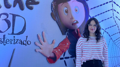 Ximena Sariñana asistió a una función especial de "Coraline y la Puerta Secreta" en la Ciudad de México