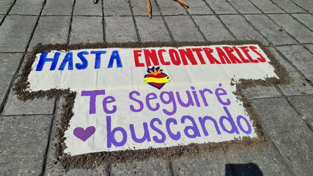 Manifestación en el Ángel de la Independencia