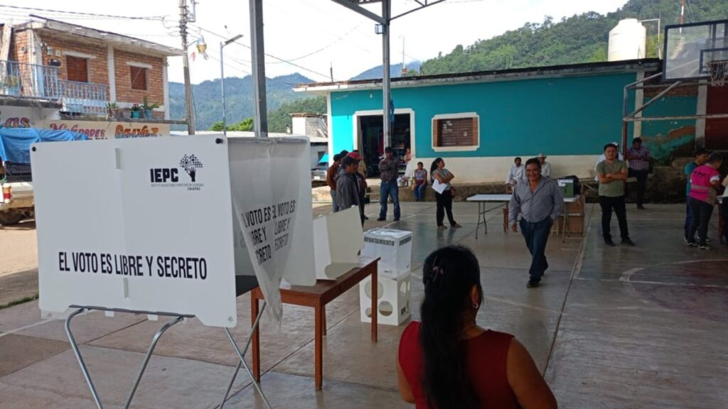 Elecciones extraordinarias en Chiapas