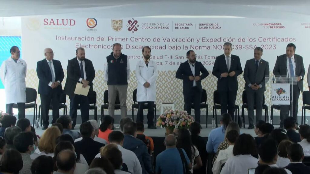 Entrega SSA certificados de discapacidad en Iztapalapa