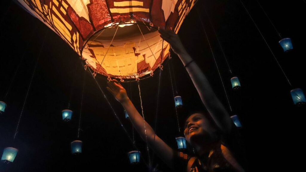 Festival del Globo Maya en Tahmek, en Yucatán