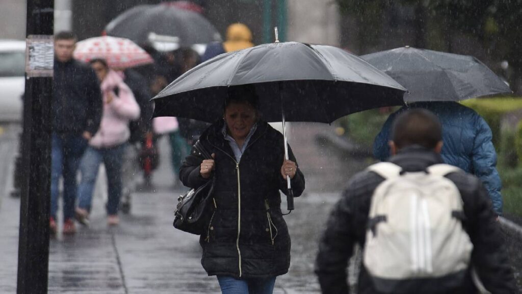 CDMX espera lluvias fuertes