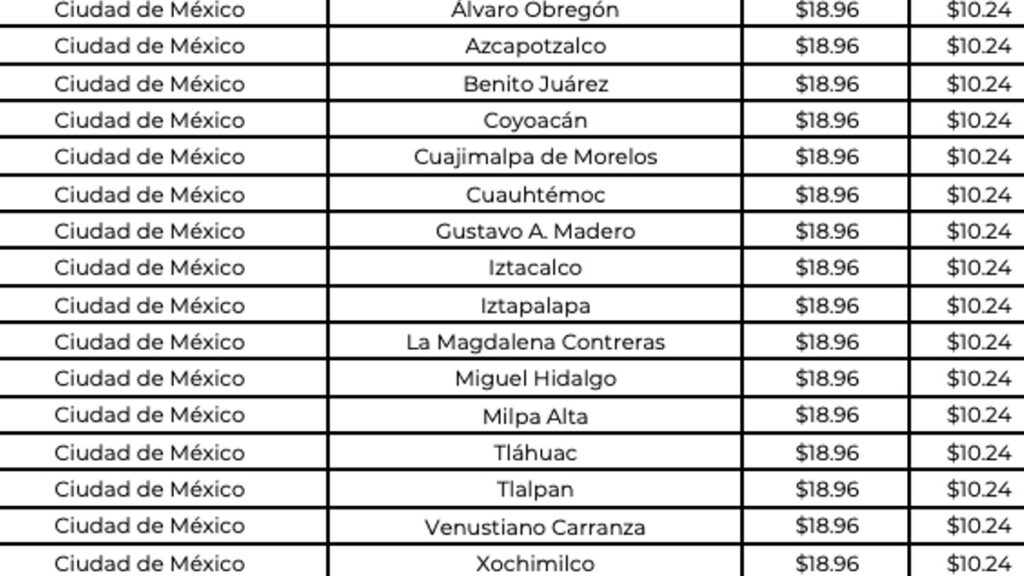 Precio del gas LP del 18 al 24 de agosto de 2024