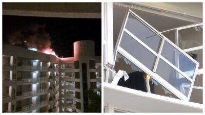 Hospedaje de terror: helicóptero se estrella en techo de hotel Hilton en Australia