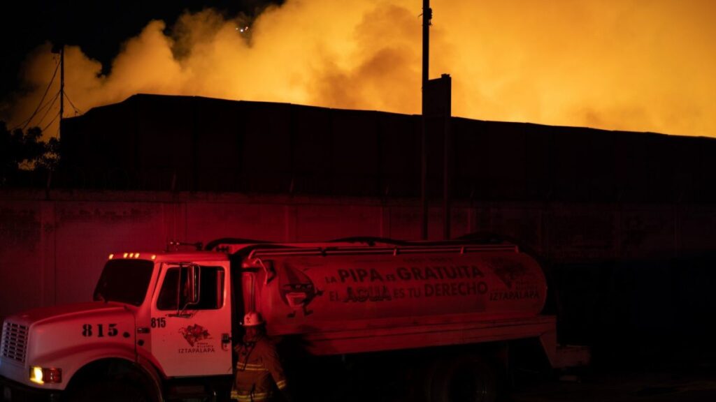 Incendio en la CDMX