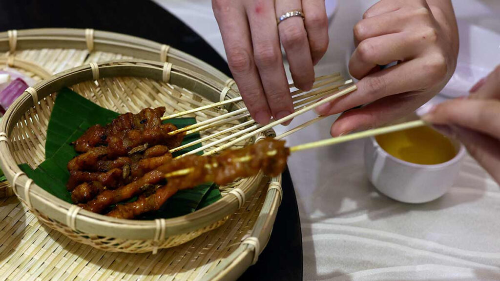 Singapur insectos alimento seguro