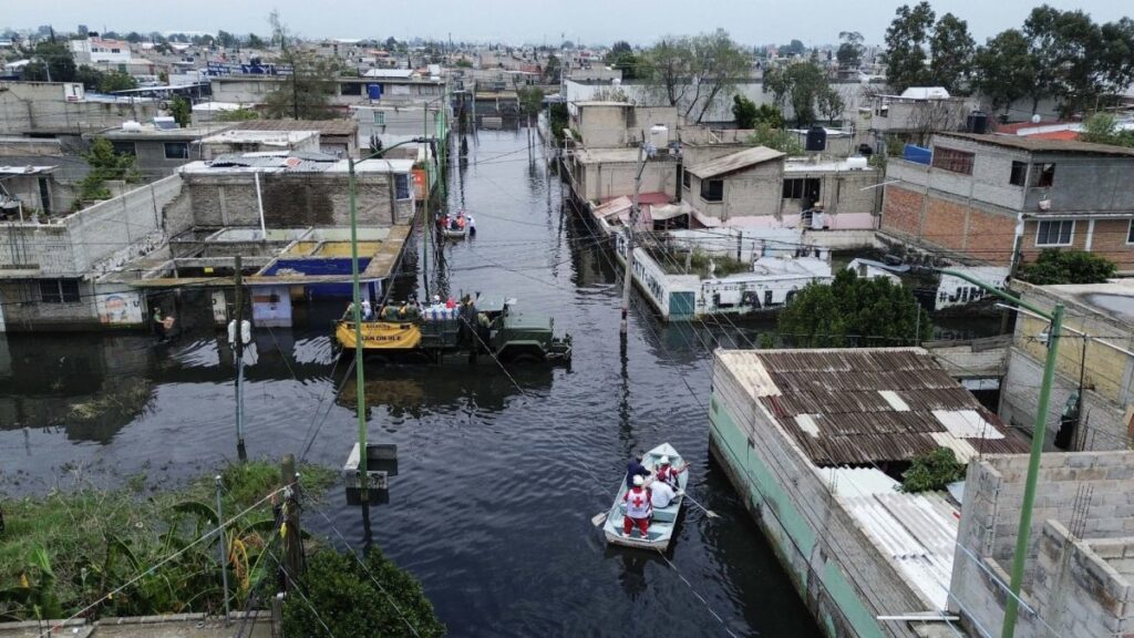 Inundaciones en Chalco