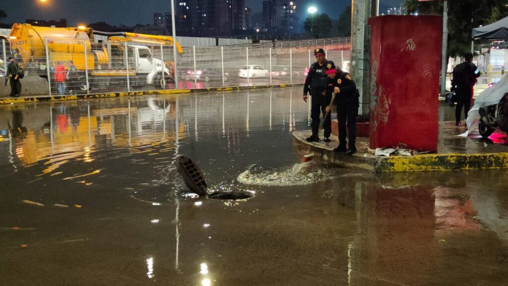 Inundaciones en la CDMX por lluvias