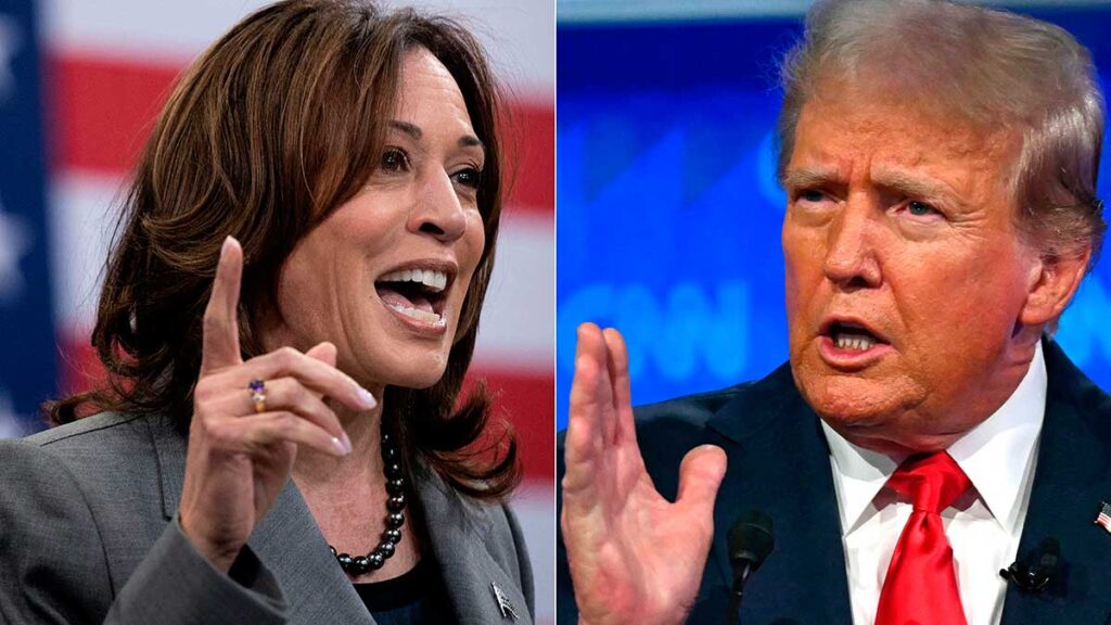 kamala harris y donald trump