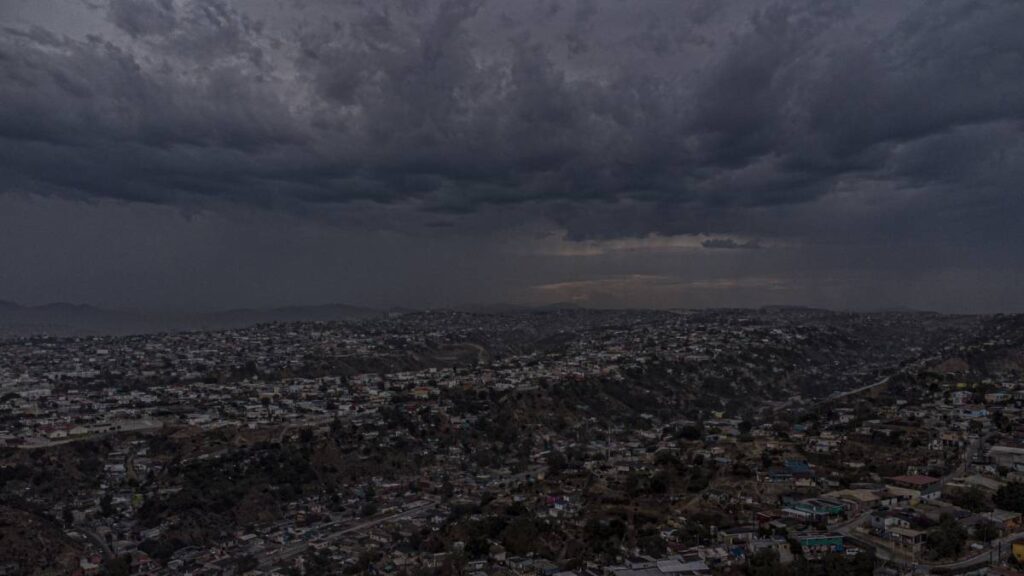 Lluvias en gran parte de México