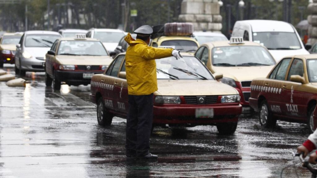 Lluvias todo el día en CDMX