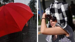 Este domingo se esperan lluvias en el sur y calor en el norte del país