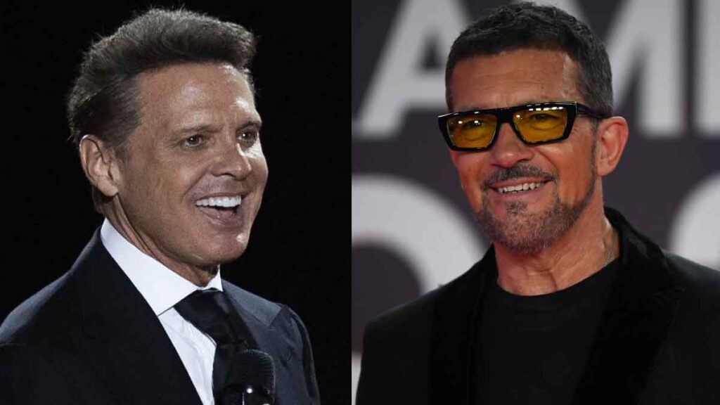 Luis Miguel y Antonio Banderas