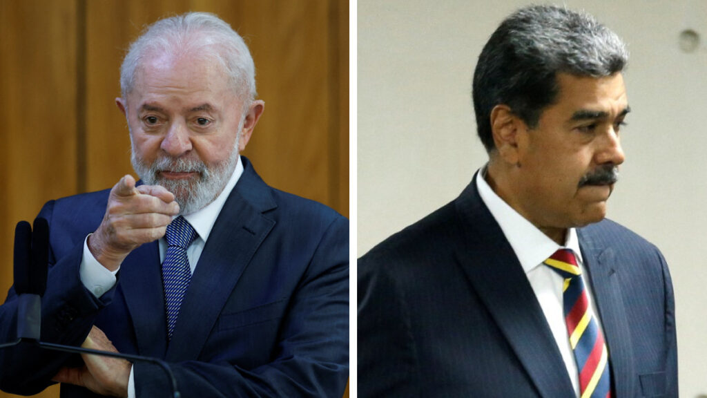 Lula da Silva y Nicolás Maduro, presidente de Venezuela