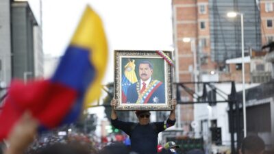 Maduro llamó incluso terroristas a los manifestantes. Foto: AFP