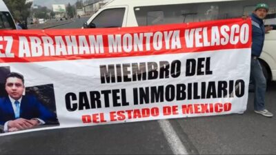 Manifestantes bloquean la México-Pachuca