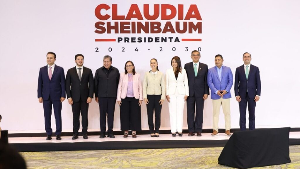 Presenta Américo a Claudia Sheinbaum proyectos estratégicos