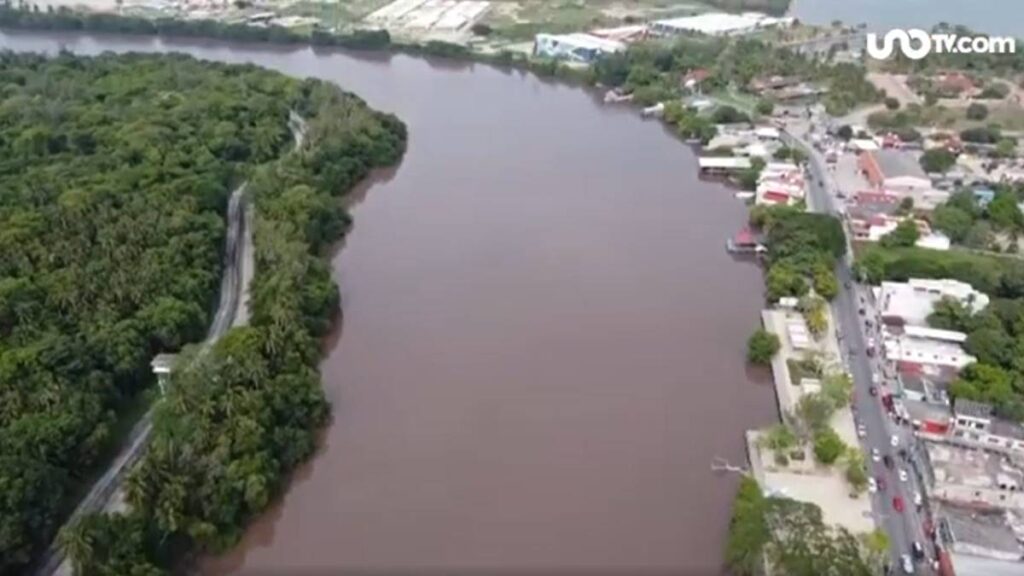 Río rosa en Tabasco