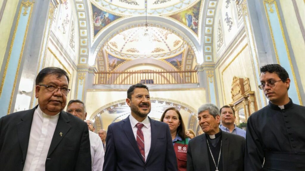 Iglesia afectada por el sismo de 2017 en Milpa Alta vuelve a abrir