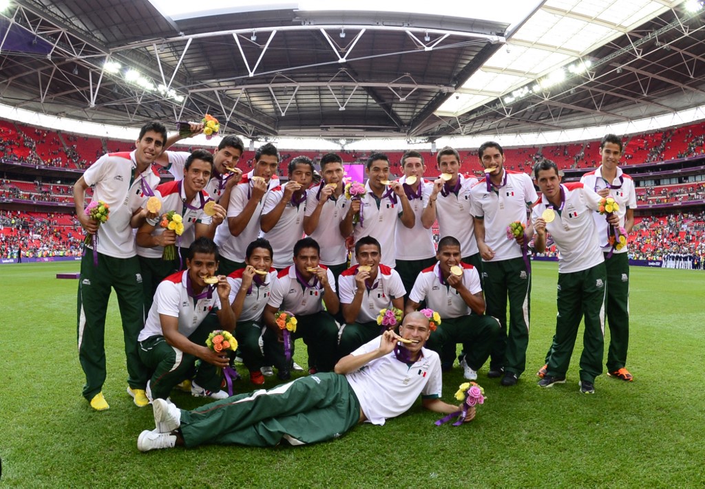 El equipo mexicano de futbol que ganó el oro en Londres 2012