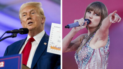 Donald Trump y Taylor Swift