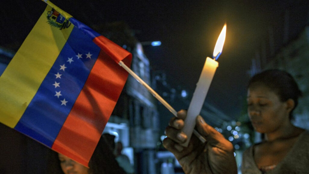 Vigilia por la paz y la unidad en Venezuela.