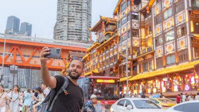 visitantes extranjeros en China