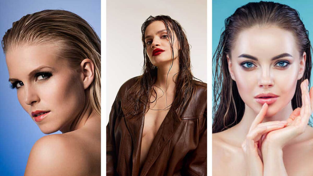 wet look moda