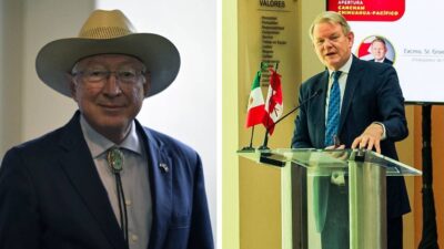 Preocupa reforma judicial de México, afirman embajadores de EU y Canadá