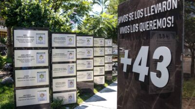 Sigue la búsqueda de justicia para los 43 normalistas de Ayotzinapa