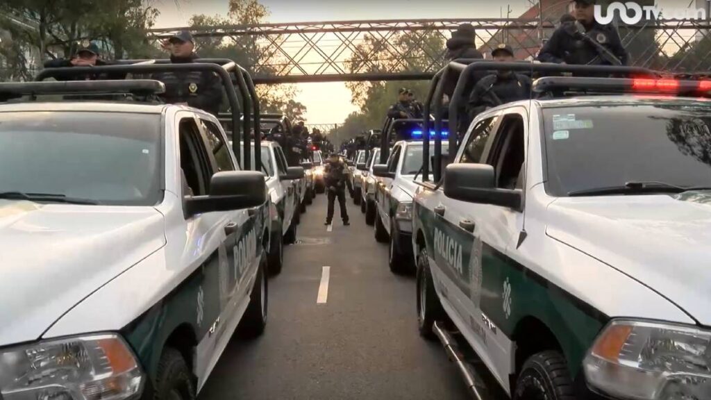 Activan operativo de seguridad en la alcaldía Cuauhtémoc