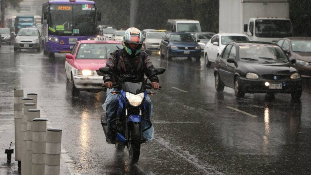 Afectaciones por lluvias en la CDMX