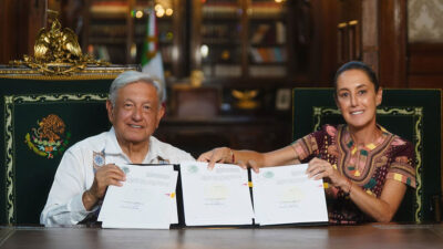 AMLO firma decreto para la publicación en el DOF de la reforma constitucional al Poder Judicial