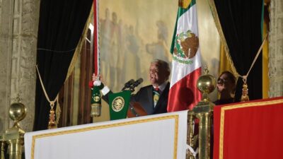 Arengas de AMLO en el Grito de Independencia en el Zócalo