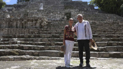 AMLO se despide de la política en Calakmul, Campeche