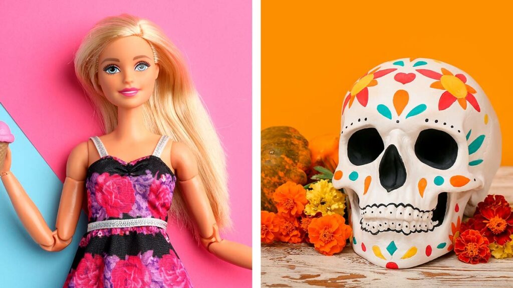 Barbie Ken Día de Muertos