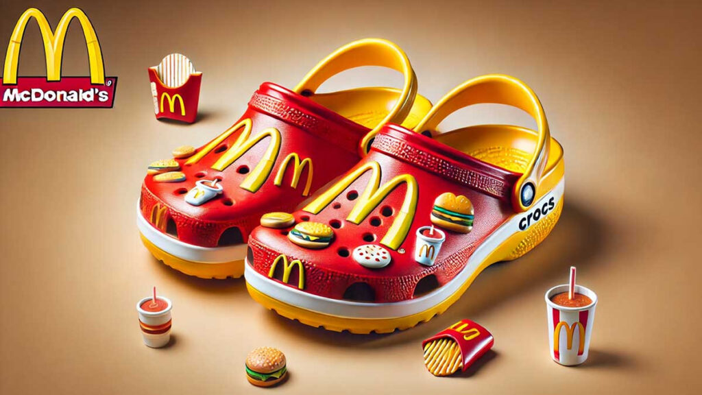 Crocs McDonald's colaboración