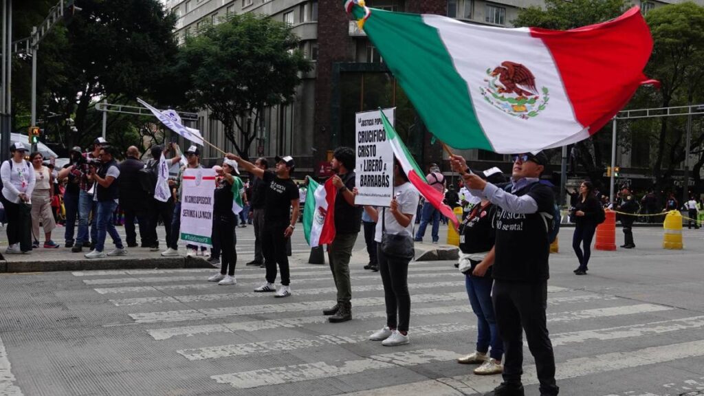 Protestas por la reforma al poder judicial