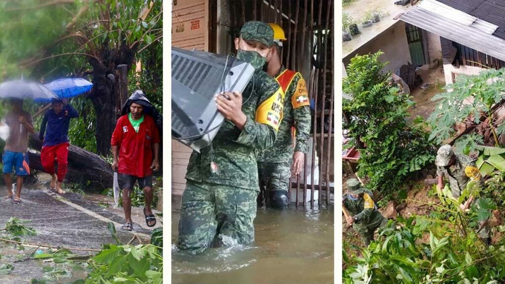 John deja dos muertos y afectaciones en Guerrero: se debilita a tormenta tras tocar tierra