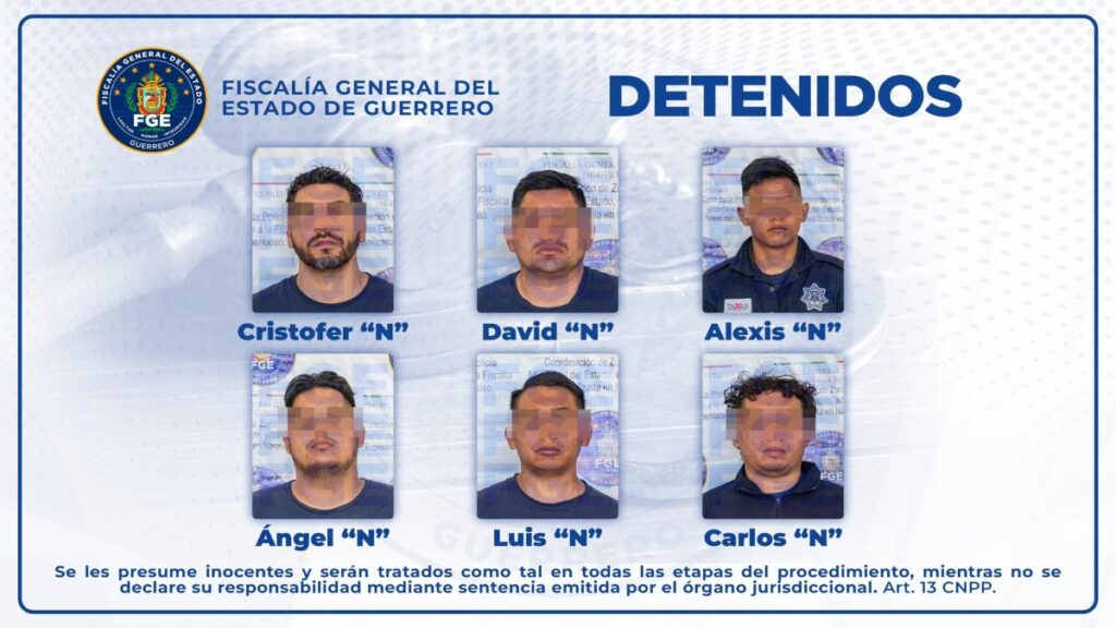 Detienen A 6 Policías En Taxco Guerrero Quiénes Son