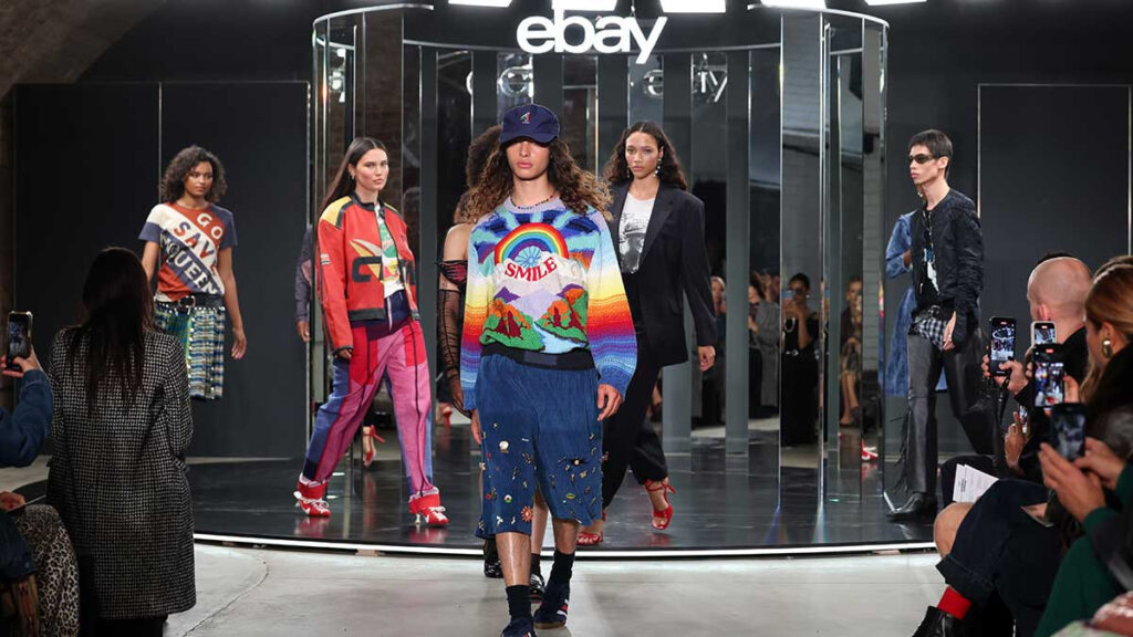 Ebay Desfile Segunda Mano Fashion Week Londres