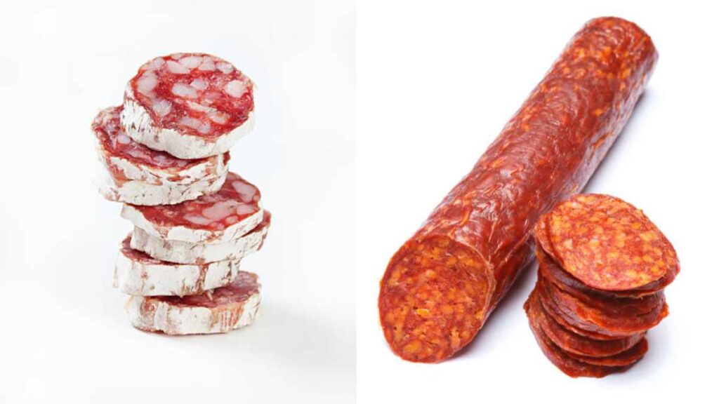 ¿Cuál es la diferencia entre el salami y el pepperoni?