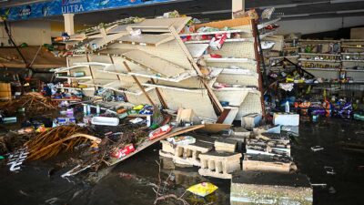 Helene ha causado 4 muertes en EU. Foto: AFP