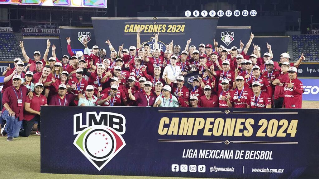 Los Diablos Rojos del México festejaron el título en Monterrey