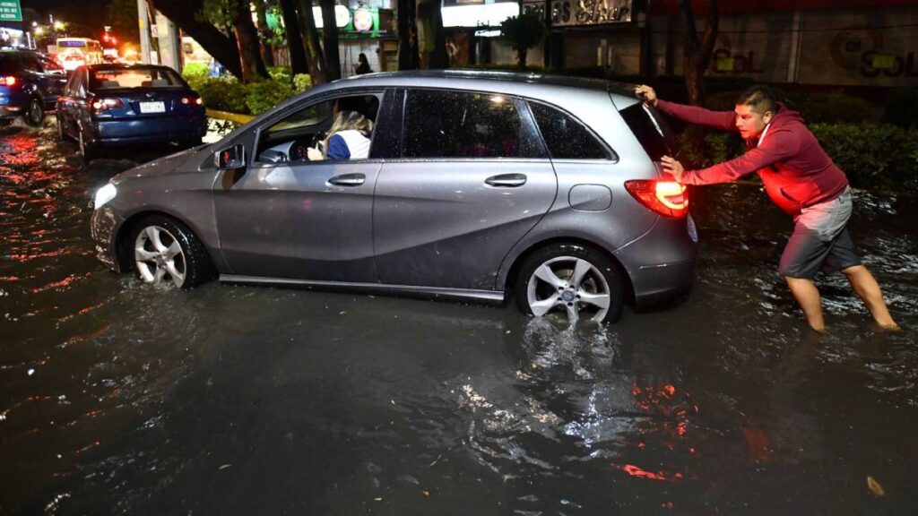 Inundaciones por lluvias en CDMX